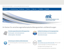 Tablet Screenshot of mensch-kuhnert.de